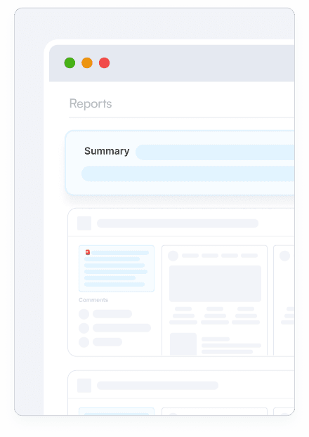 A simplified version of Visualping's AI Reports feature